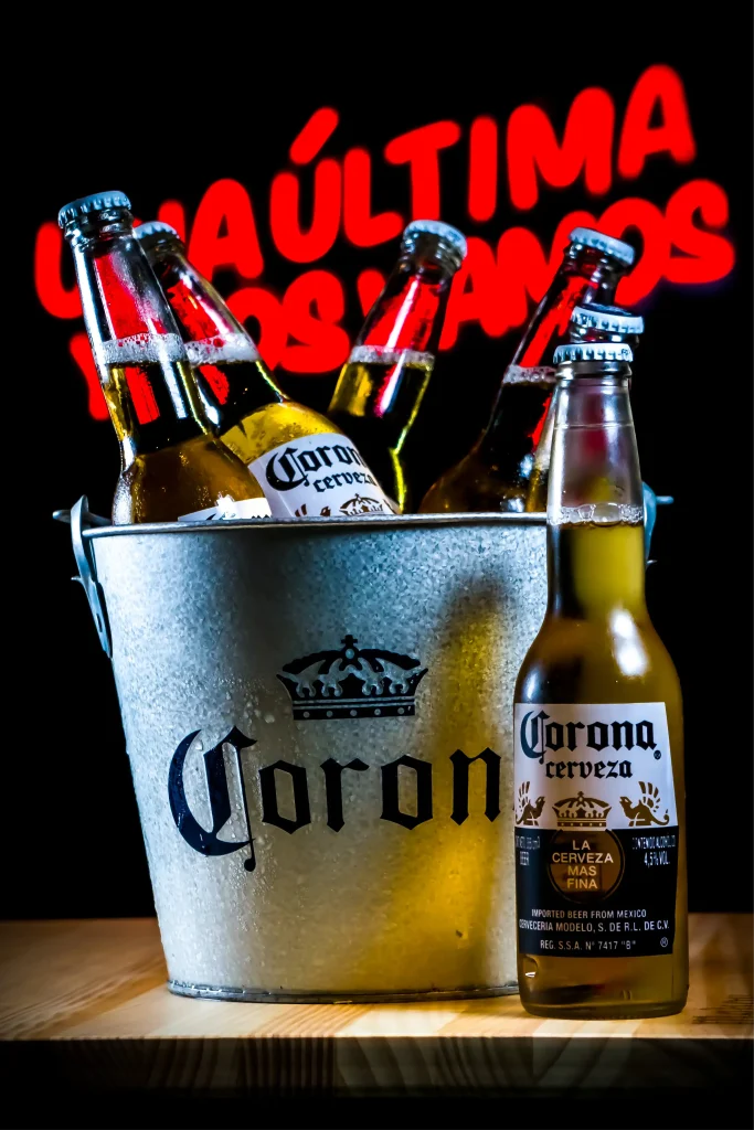 Cubo Coronitas cerveza