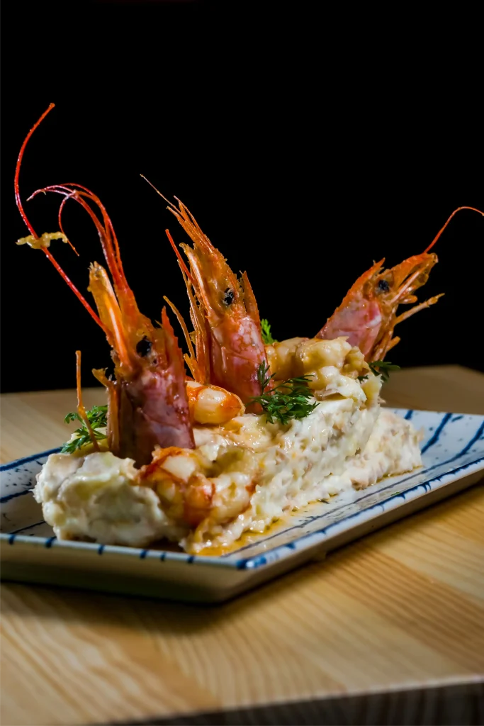 Ensaladilla de gambas